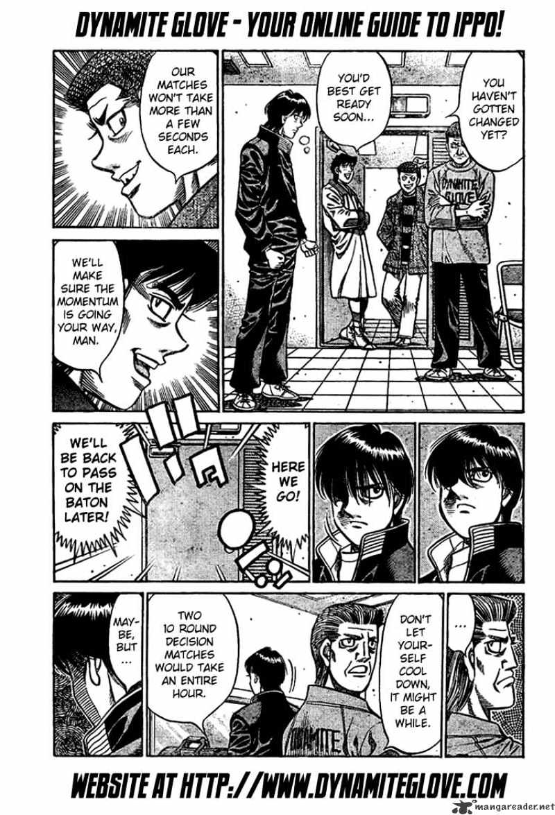 Hajime no Ippo: Fighting Spirit, Chapter 817 image 08